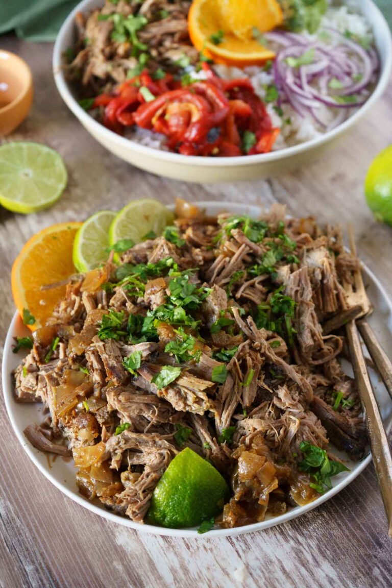 Citrus Shredded Beef (Crockpot) with Citrus - Peel with Zeal