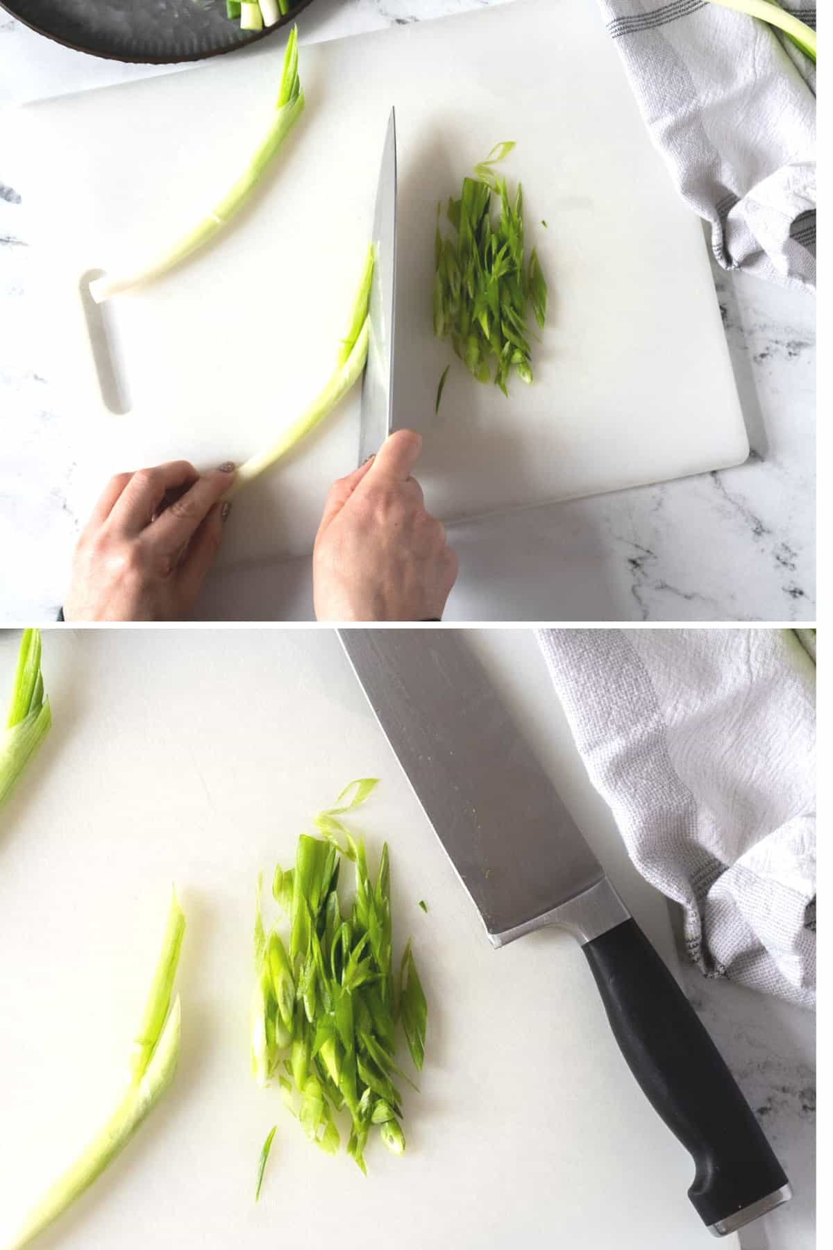 How To Cut Green Onions - Running to the Kitchen®